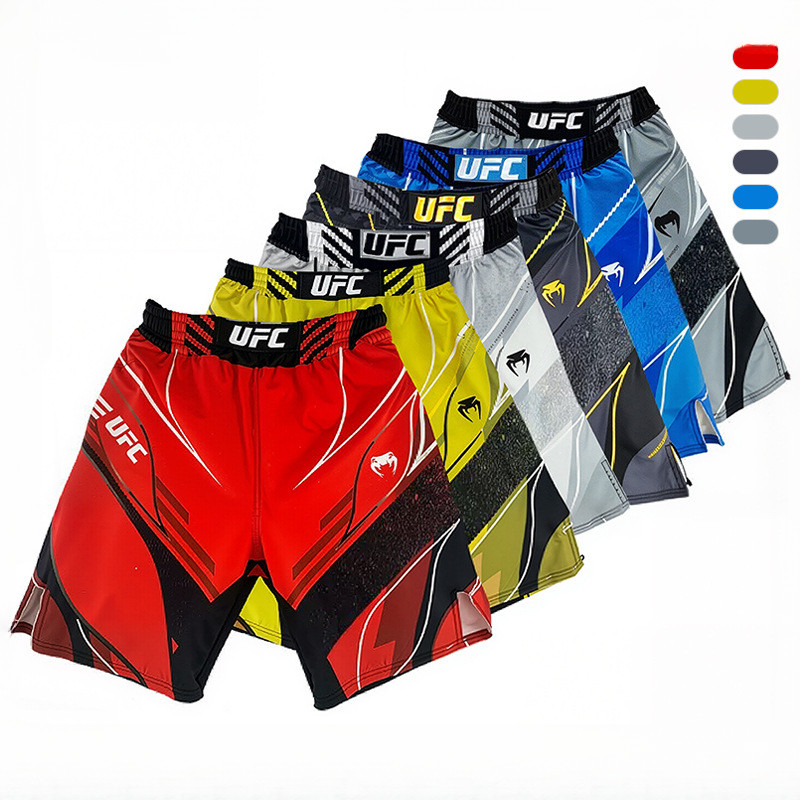 Boxing Shorts Combat Training Shorts Unisex Sports Shorts Five-Point Shorts