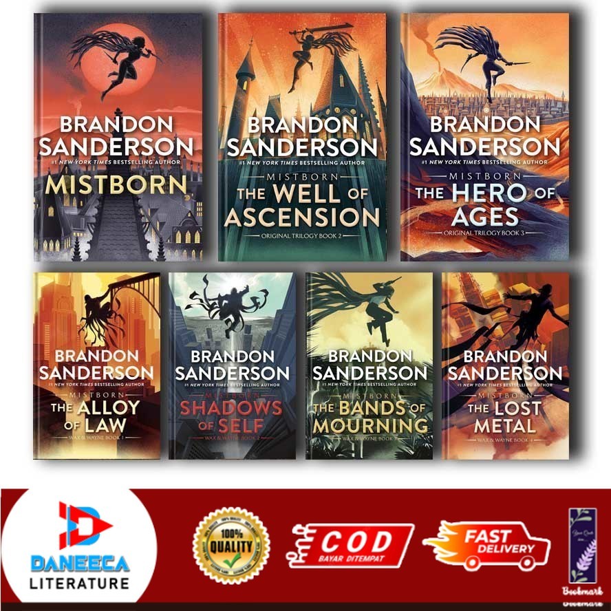 Mistborn Trilogy Boxed Set: The Final Empire, The Well of Ascension, The Hero of Ages