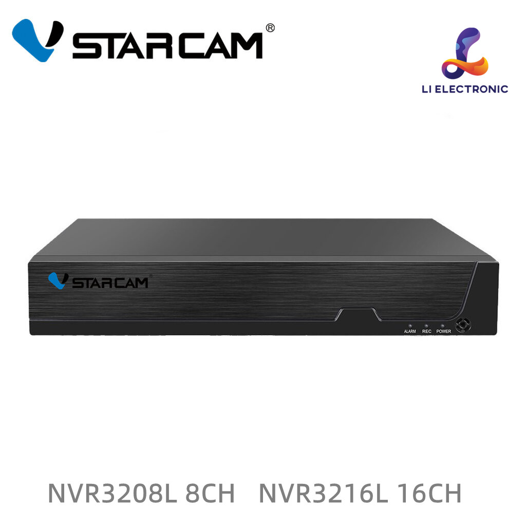 VSTARCAM NVR   NVR3208L NVR3216L N8216 เครื่อง NVR 8-16CH   เครื่องบันทึกกล้องวงจรปิด NVR