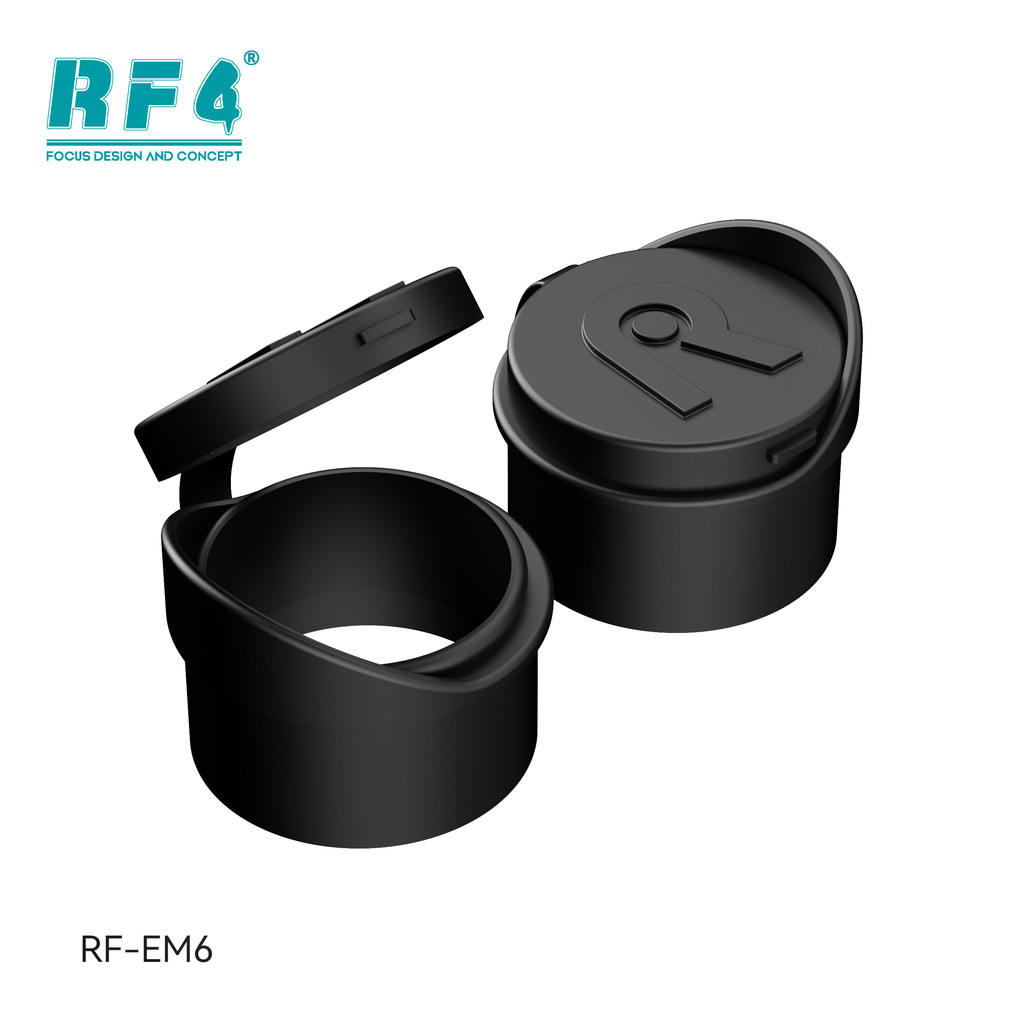 RF-EM6 ออกแบบมาเฉพาะสําหรับกล้องจุลทรรศน์ช่องมองภาพ บล็อกฝุ่นอย่างมีประสิทธิภาพ ป้องกันรอยขีดข่วน การออกแบบฝาครอบแบบพลิกสําหรับใช้ง่
