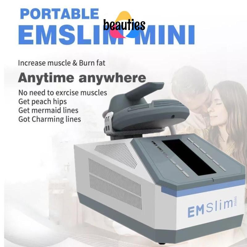 EMS RF แบบพกพา Body Slimming เครื่องกระตุ้นกล้ามเนื้อการเผาผลาญไขมันลดน้ําหนัก RF เครื่อง