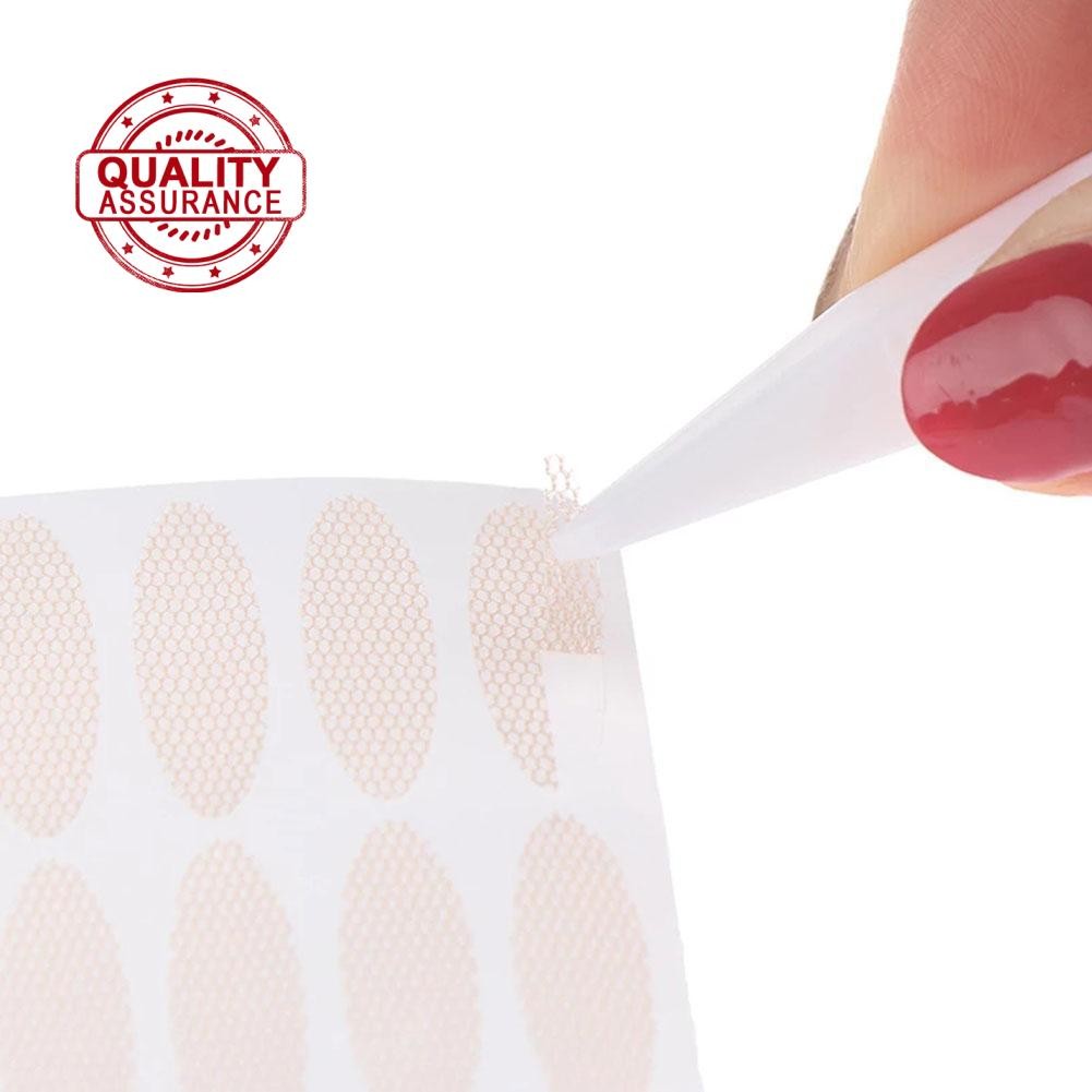 เทปกาวเปลือกตาที่มองไม่เห็นสติกเกอร์ตาสองชั้น Double Natural F4w5 ไฟเบอร์ 42/e1q0