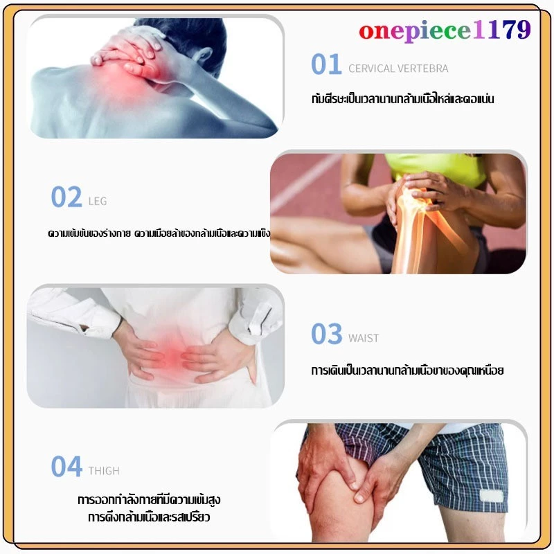 เครื่องนวดคอไฟฟ้า เครื่องนวดไฟฟ้า ขนาดเล็ก แบบพกพา อเนกประสงค์ ไหล่ ขา ร่างกาย ผ่อนคลาย บรรเทาอาการปวดกล้ามเนื้อ(1102) thumbnail 8
