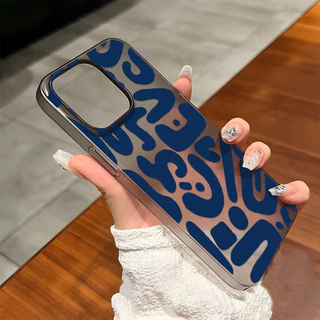 เคสโทรศัพท์ For iPhone 11 13 16 Pro Max Case iPhone 13 17 15 Pro Max 12 14 13 Pro Max ดอกไม้น้ำแข็งใสก็น่ารัก