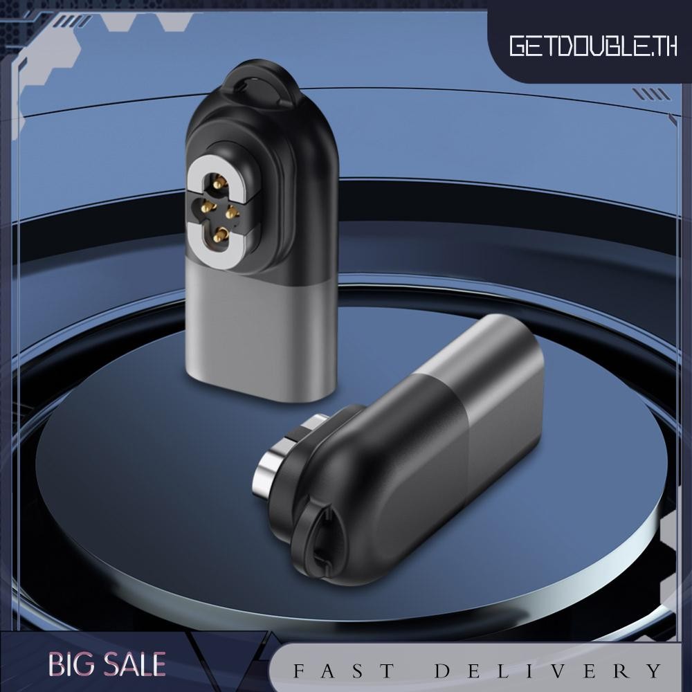 [รับdouble.th] สําหรับอะแดปเตอร์ชาร์จ Shokz อะแดปเตอร์ชาร์จ USB C สําหรับ SHOKZ OpenSwim Pro S710