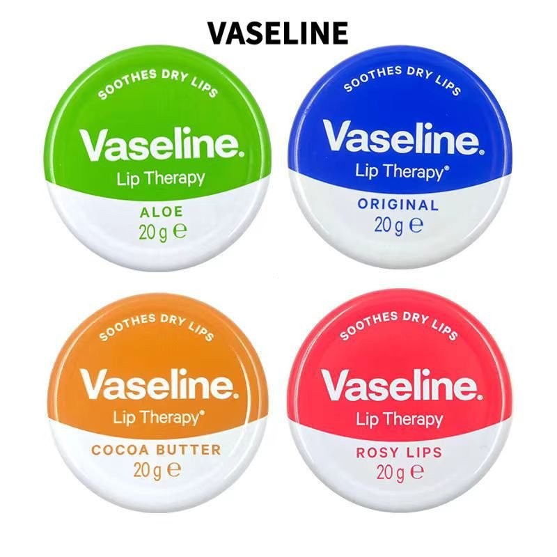 VASELINE ลิปบาล์ม Repair Crystal Frozen Hand and Foot Hand Cream มอยส์เจอร์ไรเซอร์และบํารุงลิปมาส์ก 7G PY00