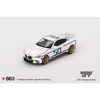 MINI GT No.863 BMW 3.0 CSL White MGT00863