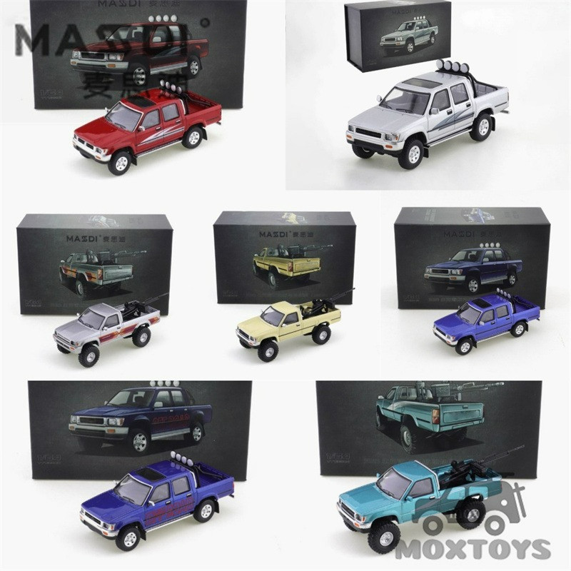 MASDI 1:64 1994 Hilux(LN107)/(RN80) รถโมเดลDiecast