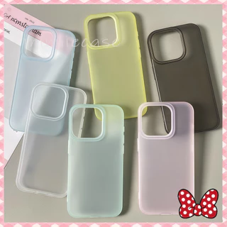 เคสสำหรับไอโฟน11 12 13 14plus 15PRO 16promax 6/7/8PLUS X/XR/XS PROMAX โปร่งใส สครับ กรณีโทรศัพท์มือถือ ป้องกันการชนกัน