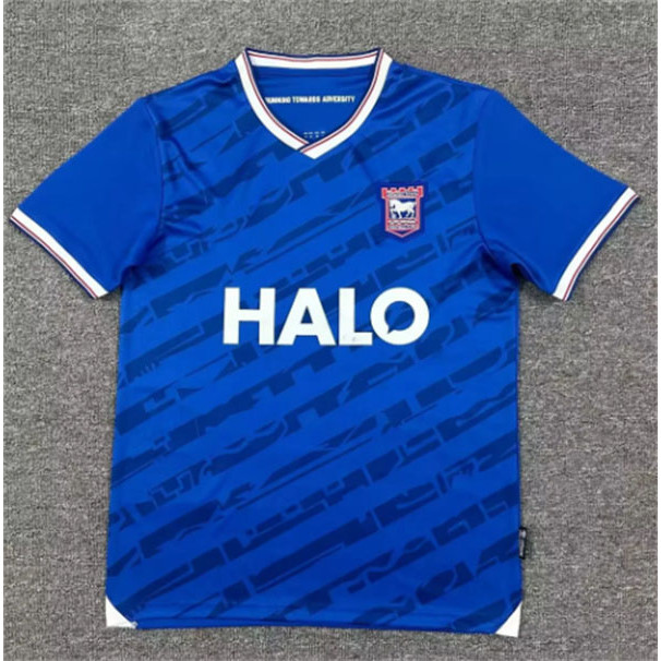 FC 25 26 Ipswich Town Jersey 2025 2026 เสื้อกีฬาผู้ชายเหย้า S-XXXXL