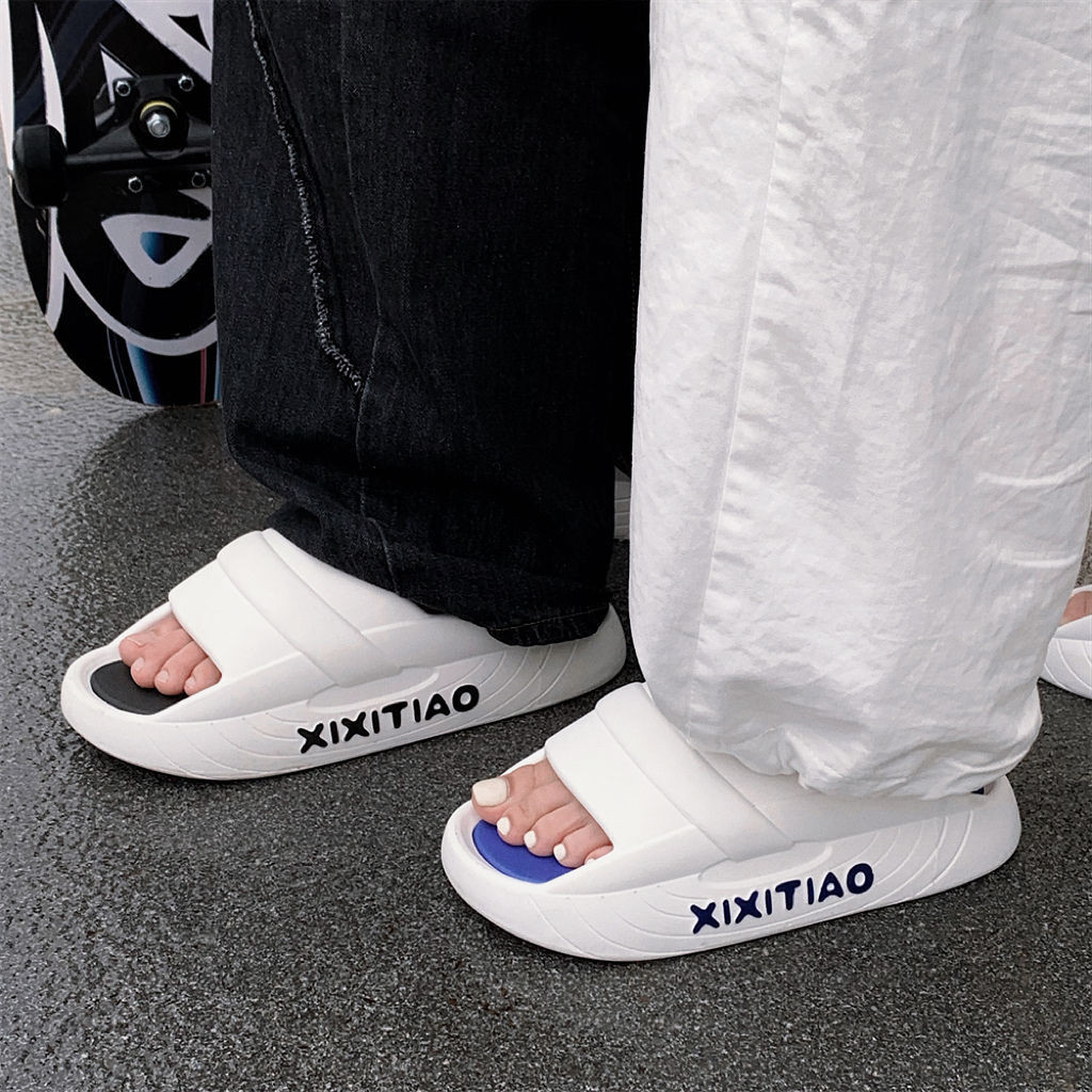 Xitiao Girls Outdoor Sports Heightened Thick-Soled Casual Fashion Flip-Flops