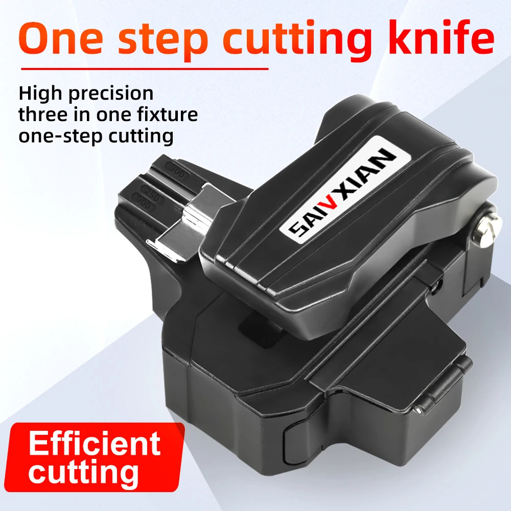 ใหม่ M8 one-step อัตโนมัติความแม่นยําสูง Fiber Optic Cleaver Optical Fiber Fusion Splicer มีดตัด