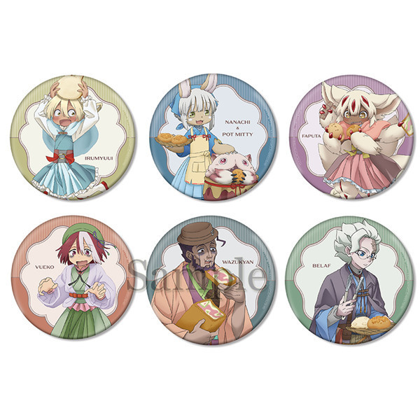 【พร้อมส่ง】made in abyss figure badge อะคริลิค พวงกุญแจ Nana Chili Kelegu Puru Shu Kafapta อุปกรณ์ต่อ