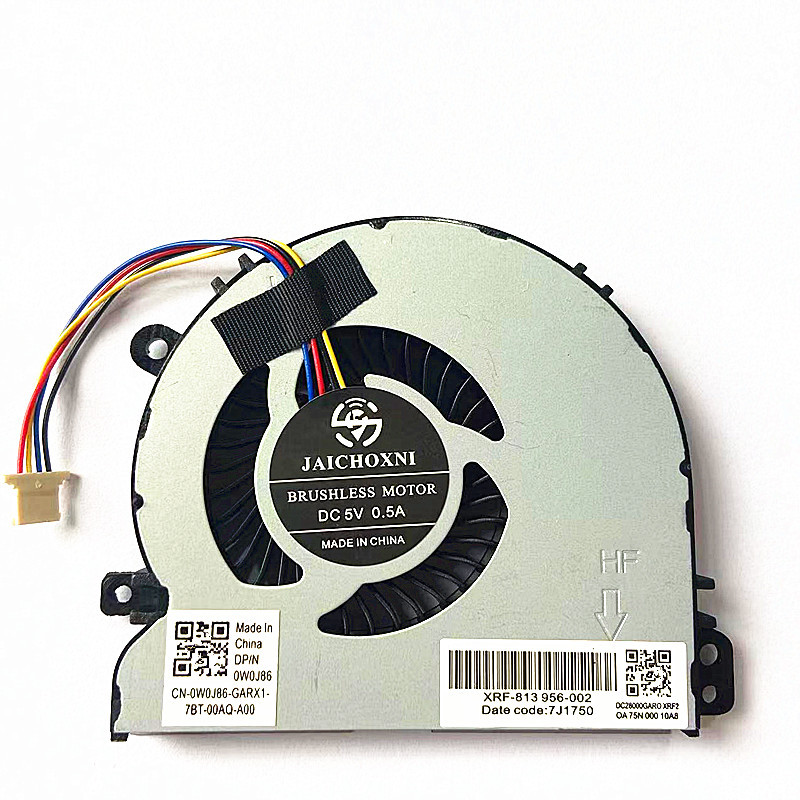 พัดลมระบายความร้อน CPU ใหม่สําหรับ DELL LATITUDE 3450 3550 E3450 E3550 P51G XTM22 4N7WG 53JGG MF6007