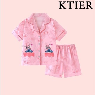 PINKคอปก กระดุม มีกระเป๋าหน้า ผ้าคอตตอนผสมฝ้าย* 5966