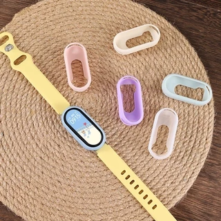เคสซิลิโคนสําหรับ Xiaomi Mi Band 10 8 9 NFC soft Protector กันชน Shell Hollow Out Cases กรอบกันชนอุปกรณ์เสริม