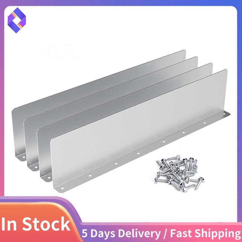 4 ชิ้น Gutter Valley Splash GUARD Rainwater Valley Gutter Splash GUARD Rain หยด Gutter GUARD สําหรับ