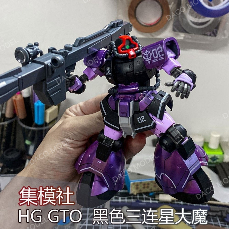 [XX-JMS] จัดส่งรวดเร็ว HG GTO 1/144 Black Triple Star Color Matching Big Magic Assembly Model