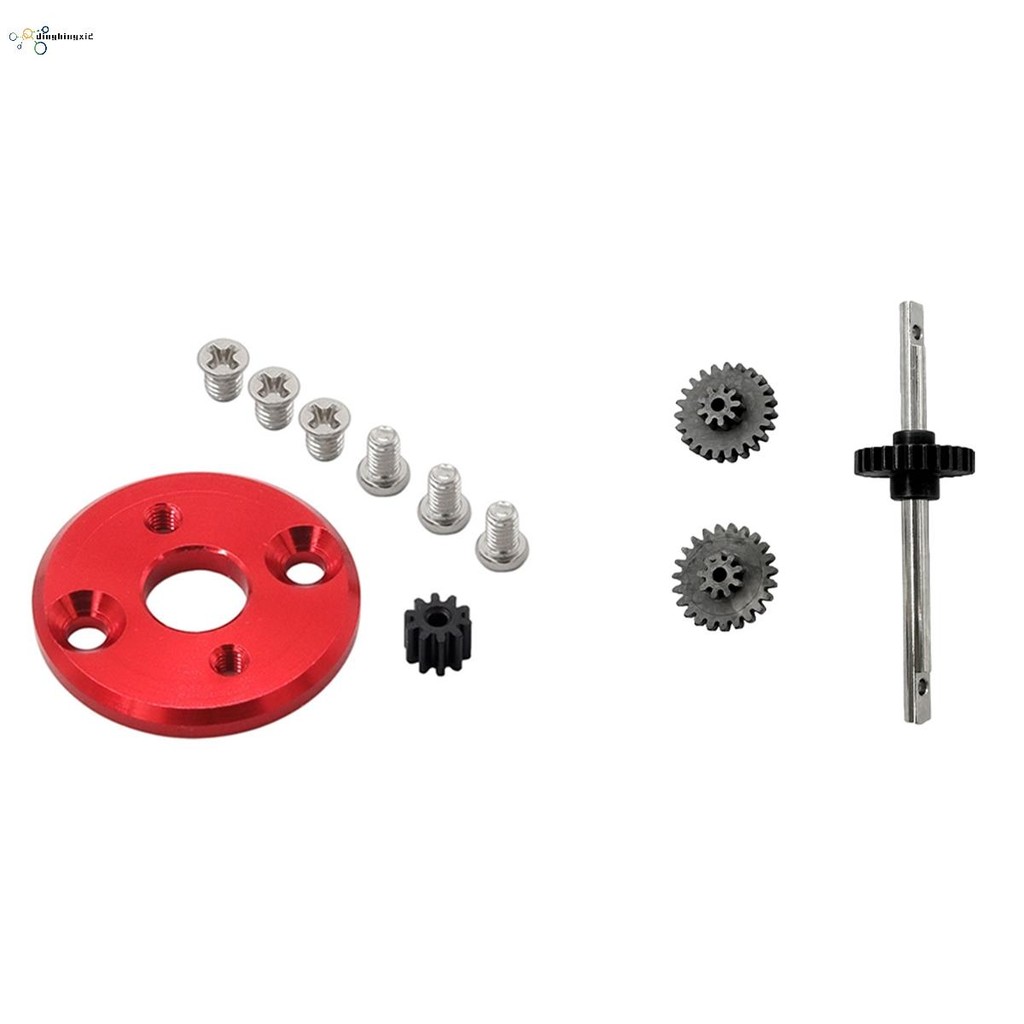 MN78 เกียร์ชุดมอเตอร์ Pinion เกียร์ 370 มอเตอร์สําหรับ MN78 MN82 1/12 RC รถอะไหล่อัพเกรด