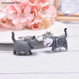 Onem ใหม่แมวน่ารักลูกแมวพวงกุญแจพวงกุญแจกระเป๋าถือจี้เครื่องประดับของเล่นเด็กของขวัญ n
