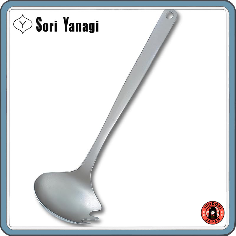 Sori Yanagi Simple Form Cutlery Pursuing Ease of Use Tsubame Sanjo Stainless Steel Fork Ladle Dishwa