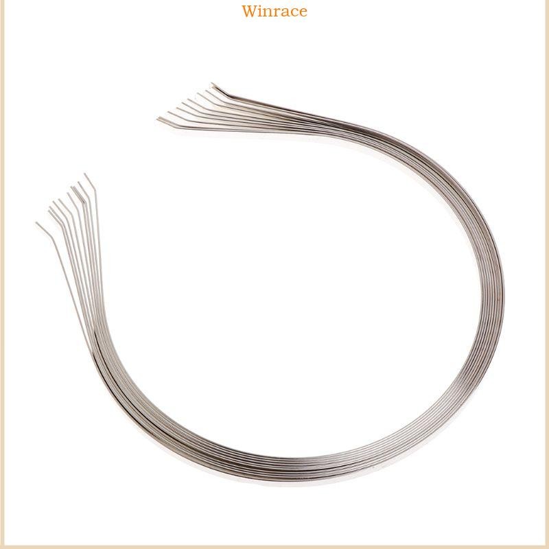 WRC 10 ชิ้น Silver Alloy Headband ขนาดฐาน 5 มิลลิเมตร สําหรับเจ้าสาวและของตกแต่ง cabeza