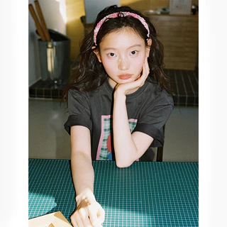 Tagi. i Imagine Pleated Hairband Fabric Versatile Floral Headband ที่คาดผมแบบจีบในจินตนาการ