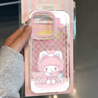 การ์ตูนเมโลดี้ เคสไอโฟน12 สำหรับ IPhone17 16 12 11 13 15 14 Pro Max XR XS X 7Plus 8Plus Max 16 Plus เปลือกนิ่มใส เคส