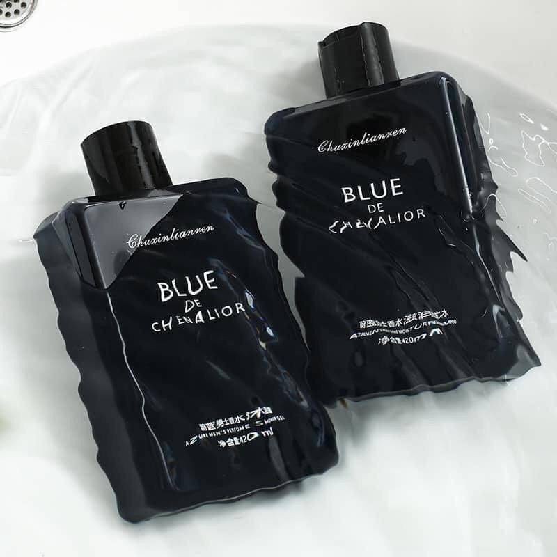 ครีมอาบน้ำสบู่น้ำหอม BLUE Chanalior กลิ่นน้ำหอมผู้ชาย ตัว รูปที่ 3