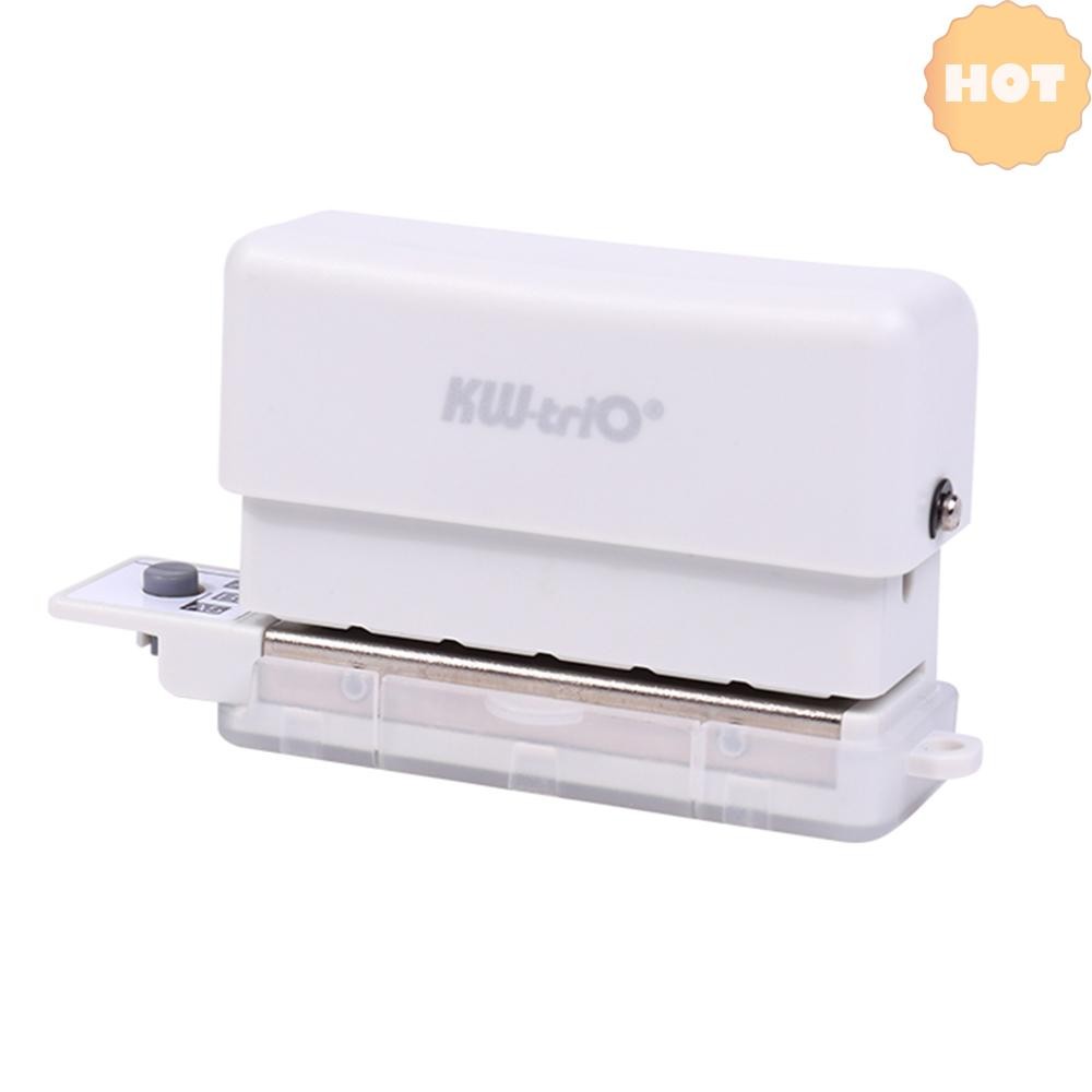 [2025 ใหม่] KW-triO 6 หลุมกระดาษ Punch มือถือ Mini Puncher รองรับหลาย 20/26/30 หลุมเจาะ 5.5 มม.รูรับ