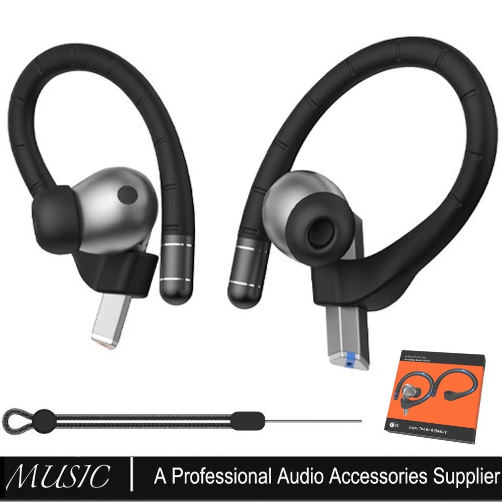 ที่เกี่ยวหู ออกแบบมาสําหรับอุปกรณ์เสริมหูฟัง Samsung Galaxy Buds 3 &Galaxy Buds 3 Pro กันลื่น ออกแบบตามหลักสรีรศาสตร์ สวมใส่สบาย