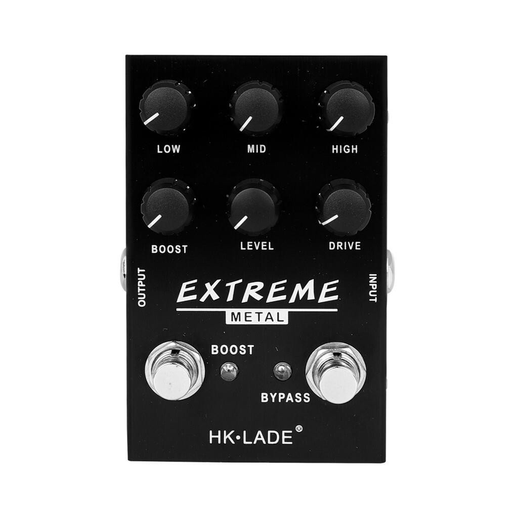 HK·LADE HighGain EXTREME Metal Distortion Pedal สําหรับกีตาร์ไฟฟ้า 10Band EQ Overdrive Effects & Ess