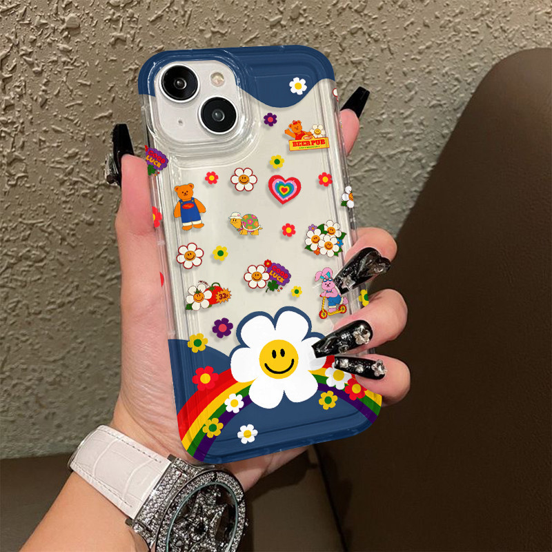 SUN เคสโทรศัพท์ แบบนิ่ม สำหรับรุ่น 15 15PRO 14 13 13PRO 13PROMAX 12 Pro Max 11 8plus 7plus  XR X XS Max SE 11Pro ราคา ถูกที่สุด ดีลบีเคเค แกลเลอรีภาพที่ 6
