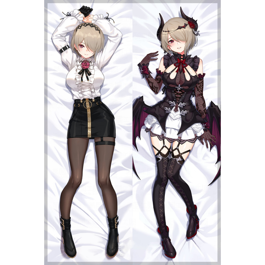 ผลกระทบ Honkai 3rd Rita Rossweisse อะนิเมะ Dakimakura กอดหมอน Body Case Otaku Sleepy หมอนครอบคลุม