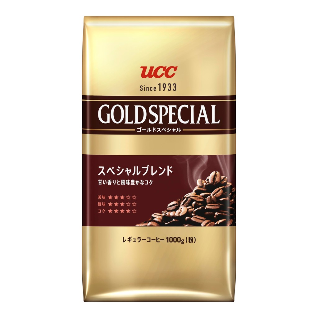 Gold Special UCC Special Blend Coffee (Powder) 1000g [Ground Beans] [Roasted]
