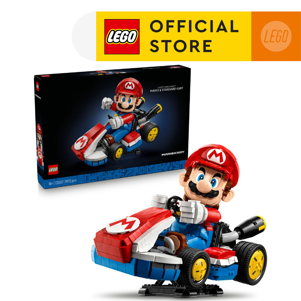 LEGO Super Mario 72037 Mario Kart – Mario & Standard Kart (1972 ชิ้น)