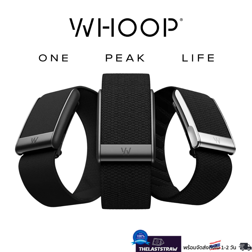 WHOOP 5.0 | MG Health and Fitness Wearable – 24/7 Activity Tracker + 12-Month Membership | พร้อมส่งใ