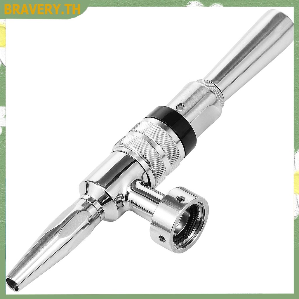 304 สแตนเลส Stout ก๊อกน้ําเบียร์ Nitro Coffee Tap Leak Proof ไนโตรเจน Keg ก๊อกน้ําสําหรับ Cold Brew 