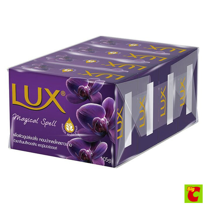 ลักส์ สบู่ก้อน สูตรเมจิกเคิล สเปลล์ 105 ก. แพ็ค 4