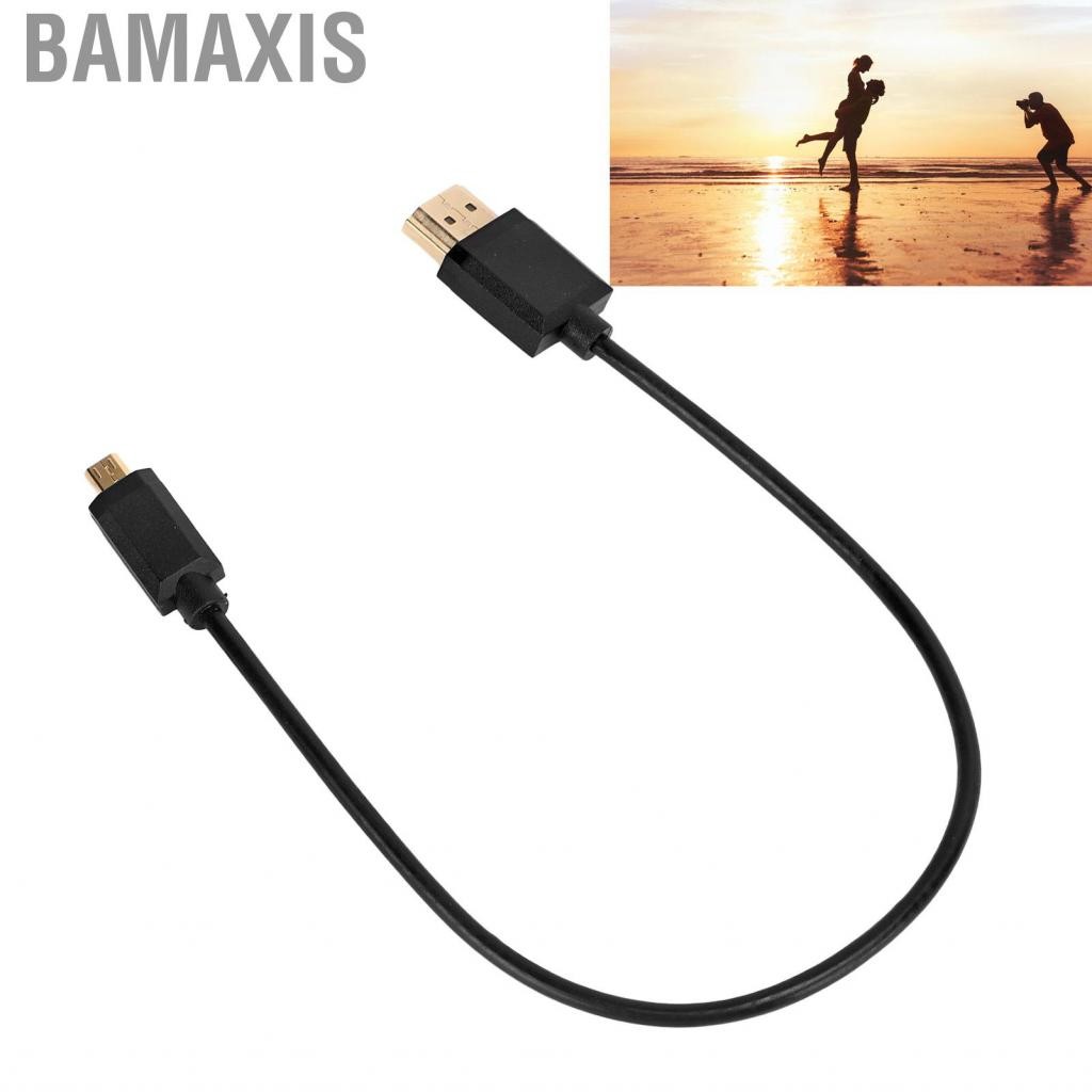 Bamaxis BAMAXIS-TH RASTKY HD Multimedia Interface Cable Micro Cable A ถึง D สองทาง 2.0 10.2Gbps 4K 2