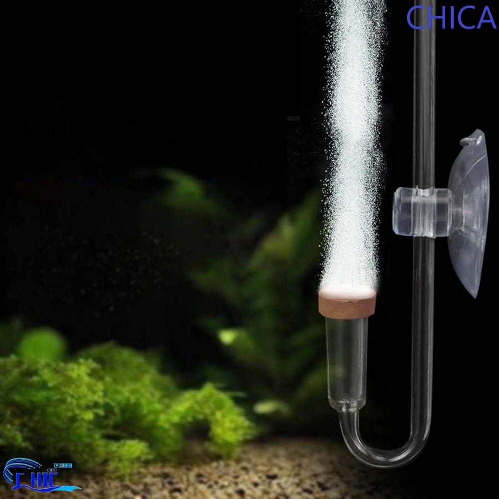 CHICA CO2 Diffuser Reactor Mini Atomizer Water Grass Regulator Fish Tank Aquarium Bubble Counter