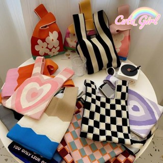 Cute_Girl 💖💖 กระเป๋าถือ กระเป๋าถือผ้าไหมพรมลายต่างๆ กระเป๋าถ…