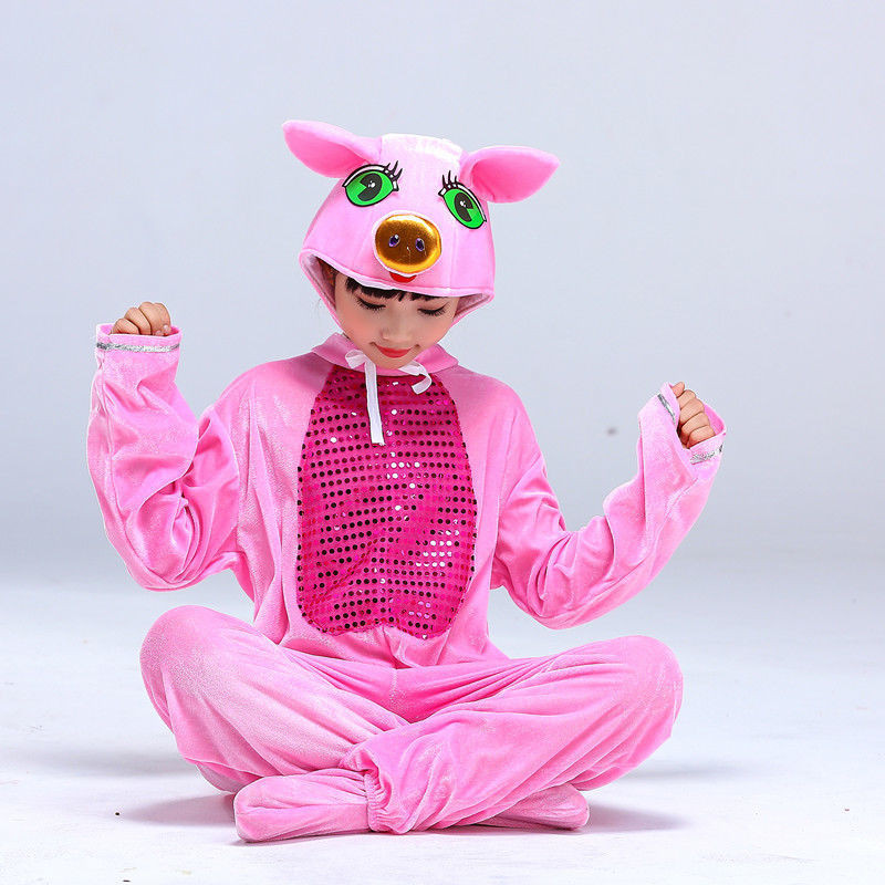 Kasan Piglet ชุดนอนูนารักสำหรับเด็ก สีชมพู ACKT