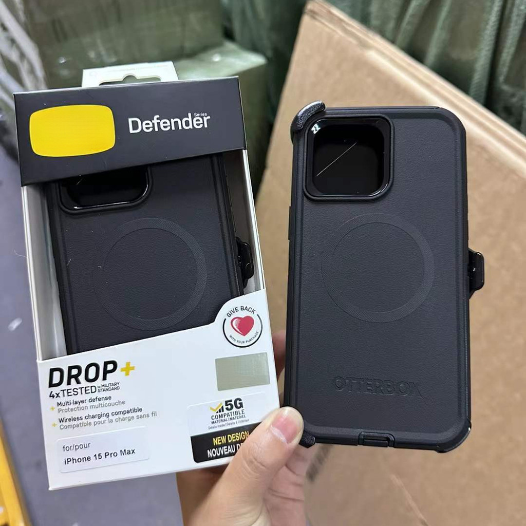 Otter สําหรับ iPhone 16promax 15/14/13 12pro แม่เหล็ก Antman Defender Series Case
