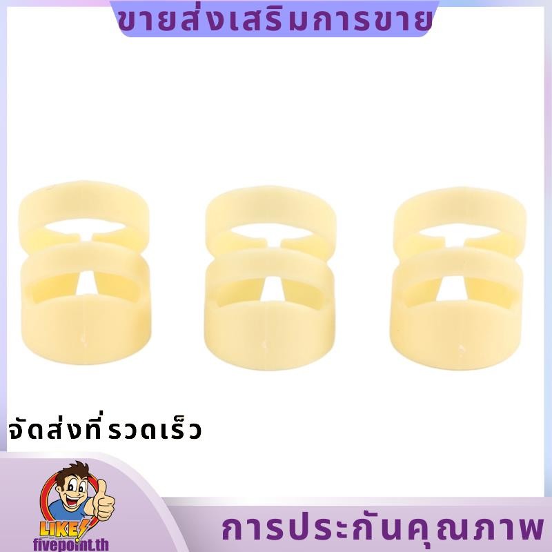 3 ชิ้นกีตาร์ Picks กีตาร์ไฟฟ้า Ukulele Index Finger Picks Alaska Pick กีตาร์ Stringed Instrument Par