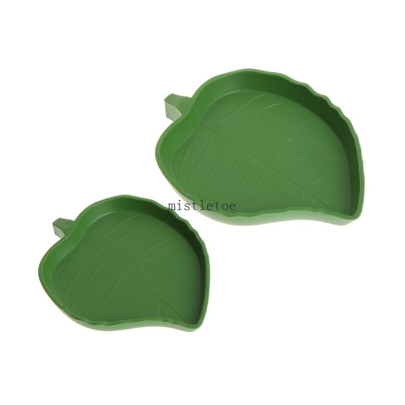 MIS ชามสัตว์เลื้อยคลานจานให้อาหารอ่างดื่มถาด SL Fit สําหรับ Lizard สําหรับเต่า Gecko Hermit Crab Gecko Chameleon Habit
