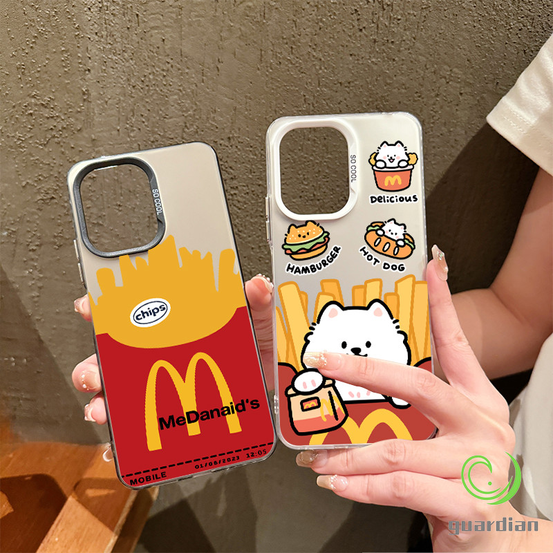 For iPhone เคสไอโฟน 13 14 11 Pro แมคโดนัลด์ 15 16 Plus 12 16 Pro Max 15 14 PRO 11 MAX X XS MAX XR 7/8PLUS 13