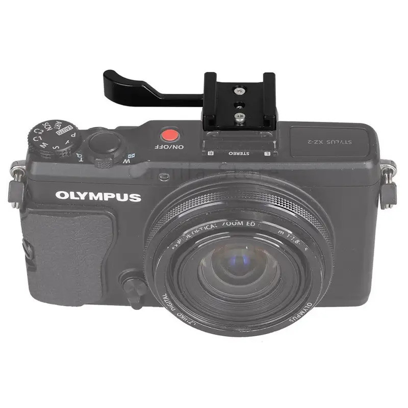 โลหะรองเท้าร้อน Thumb-Up Hotshoe Thumb Up Grip สําหรับ Fuji Fujifilm X-Pro1 xpro2 X-A2 XA3 XA5 X-E1 