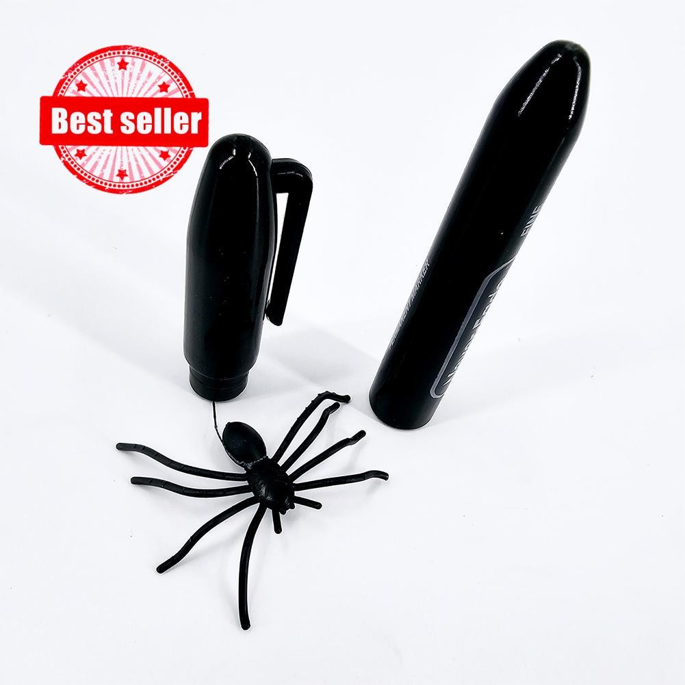 Prank Spider ปากกา Prank ของเล่นกระโดดปากกา Kingmagic Magic Props บรรยากาศ Party F8h7