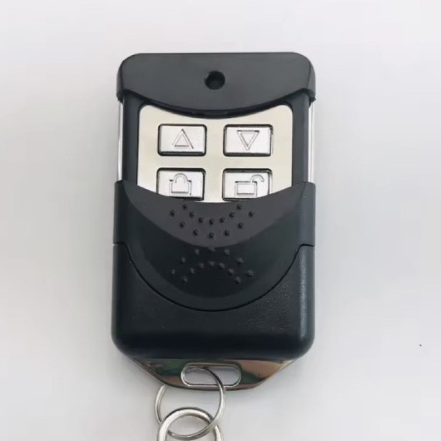 รีโมทประตูม้วนพร้อมรหัส 8 หลัก 433Mhz-Inox